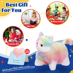 Glow Guards kid-friendly cat pillow ready for bedtime cuddles.