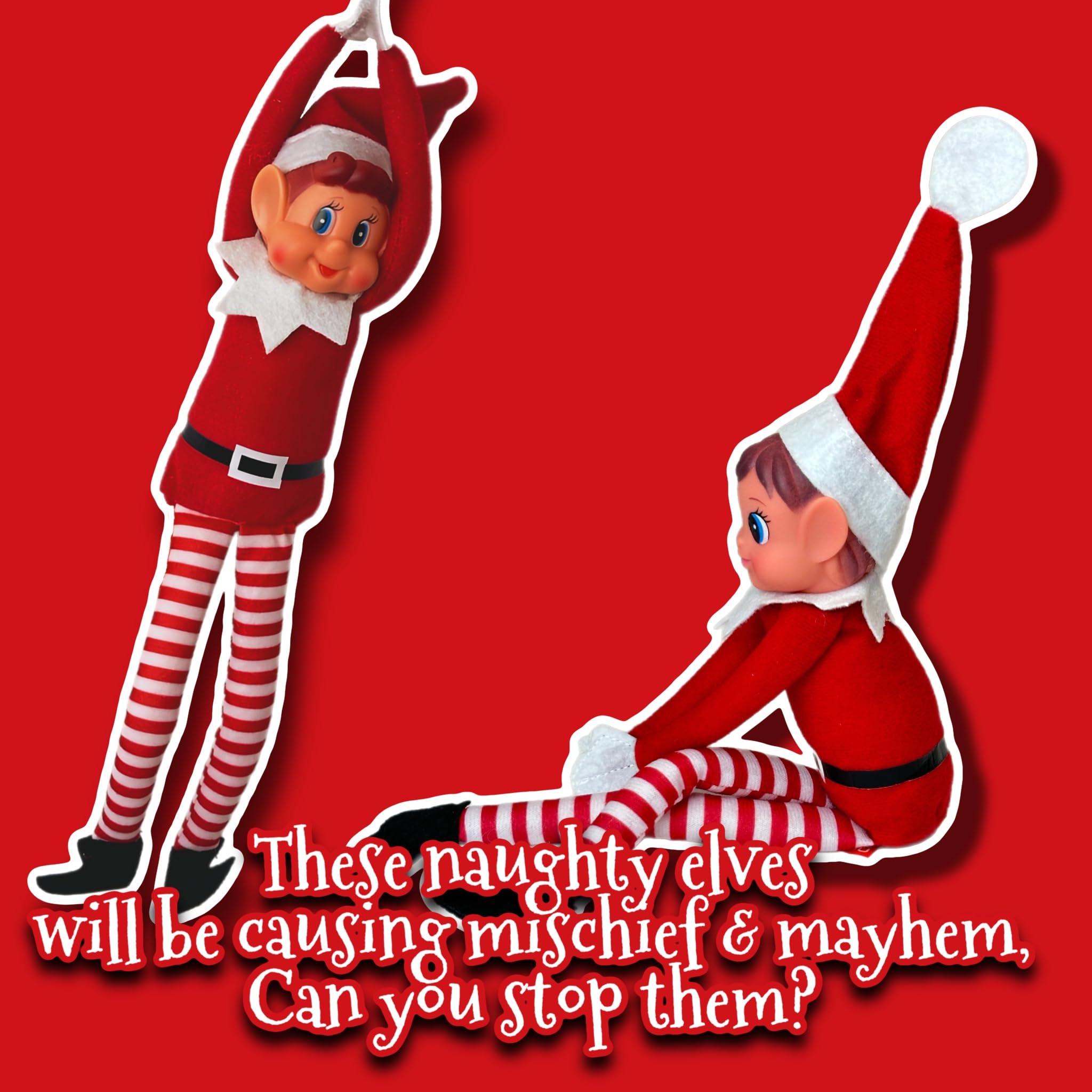 GLOW Elfie Elvie hook-and-look hands for playful prop posing