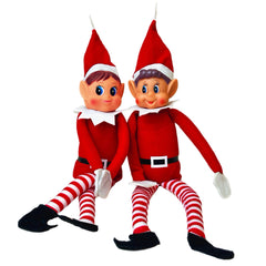 GLOW Wholesale Elfie and Elvie soft-body figures for imaginative Christmas play