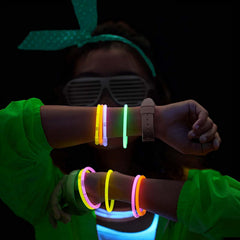 GLOW YGB flower connectors for versatile glow crafts