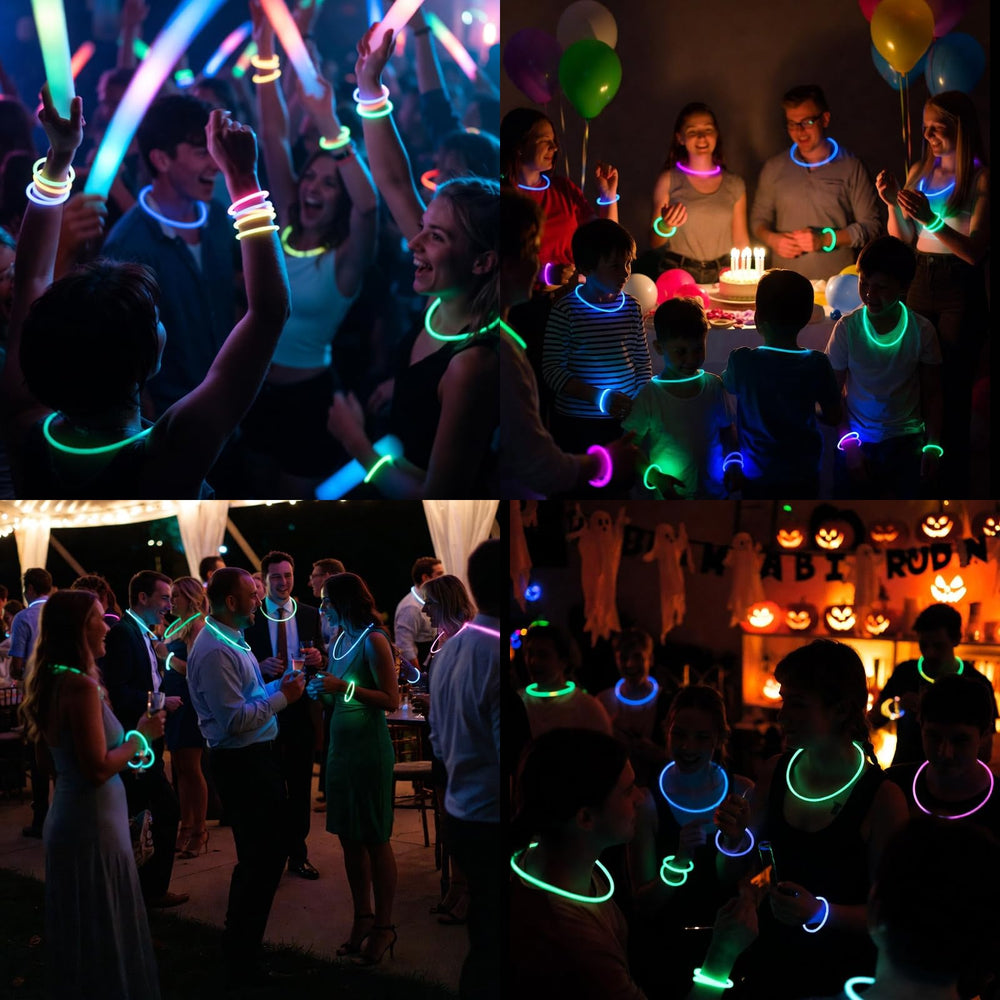 GLOW YGB waterproof floating glow sticks for pool parties