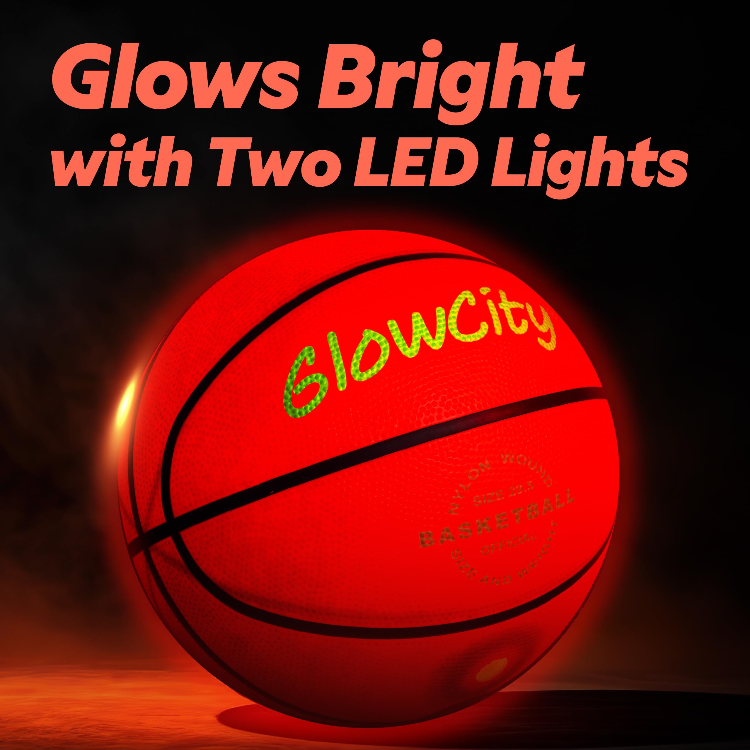 GlowCity pump not included; inflate to start glow