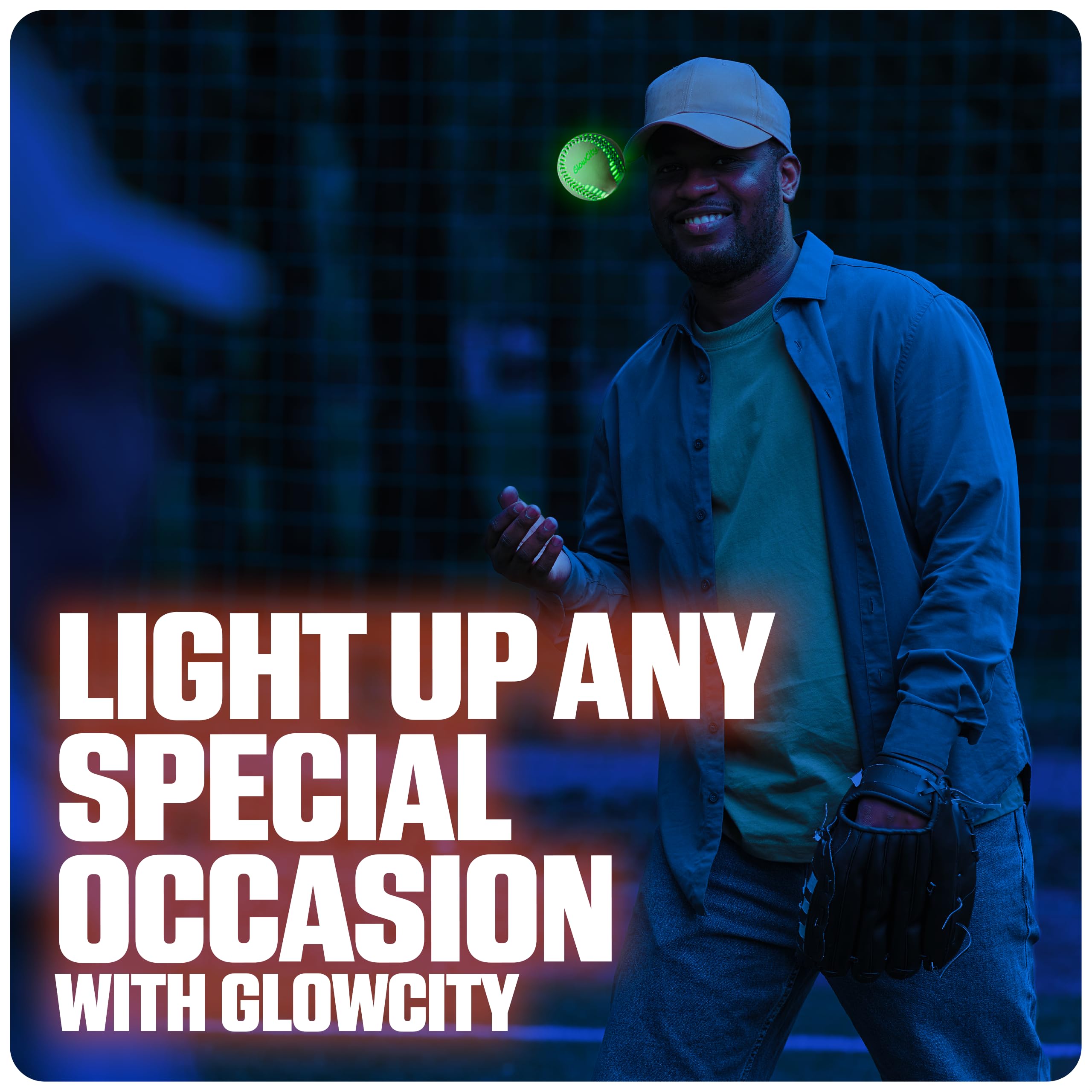 GlowCity leather LED baseball makes a thoughtful gift.