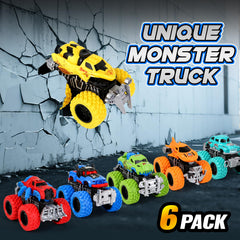 Gloween Monster Trucks push-go action demonstrating friction-powered speed