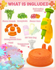 Learning plant parts through hands-on play with Glowsprout flower kit enhances exploration.