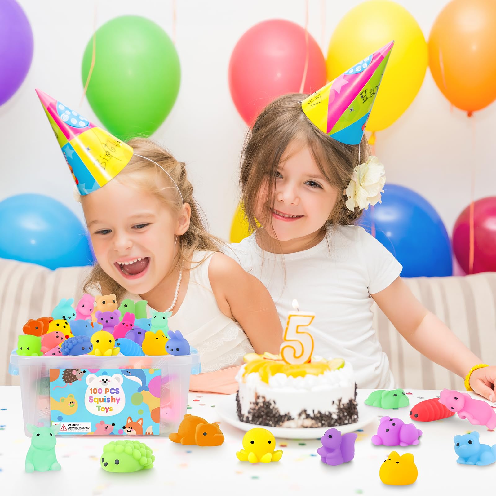 Gluaintdux safe non-toxic squishies suitable for shared play among kids.
