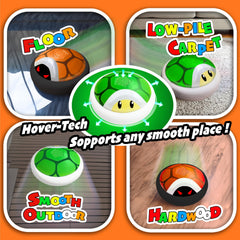Glückpa hover soccer ball with soft foam bumpers protects furniture.