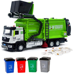 GLW Toddlers Garbage Truck front dumper in action for realistic pretend play.