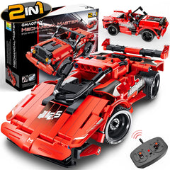 GMAOPHY 2-in-1 RC racecar build for quick indoor and outdoor play