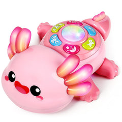 GMAOPHY Baby Axolotl Toy crawling action promotes early motor skills.