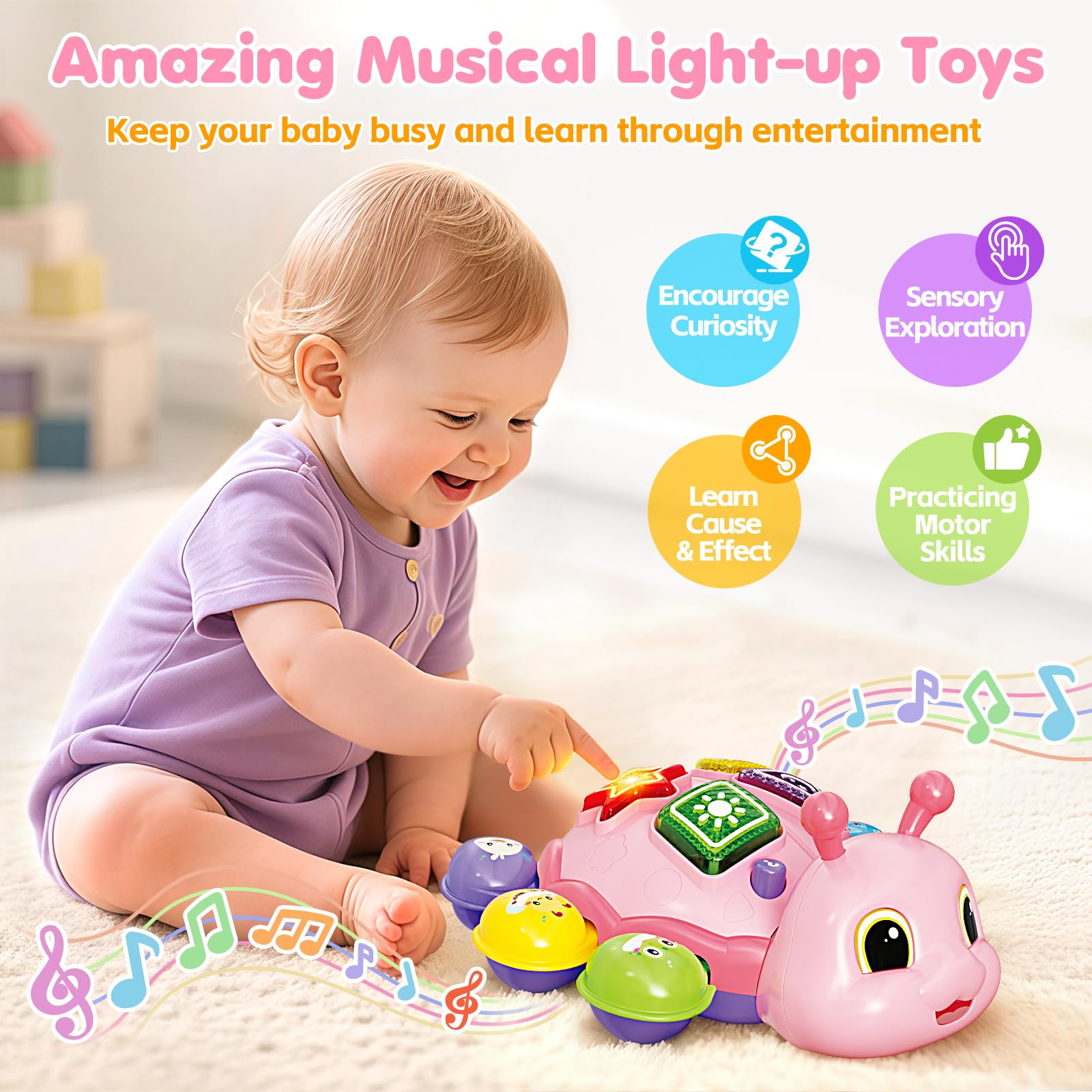 GMAOPHY bilingual learning toy uses English and Spanish prompts for early language exposure