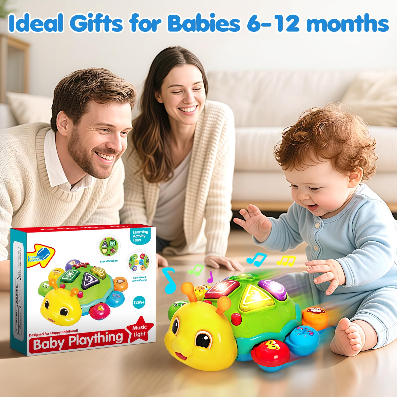 GMAOPHY development-focused crawling toy aids sit-up and floor play milestones.