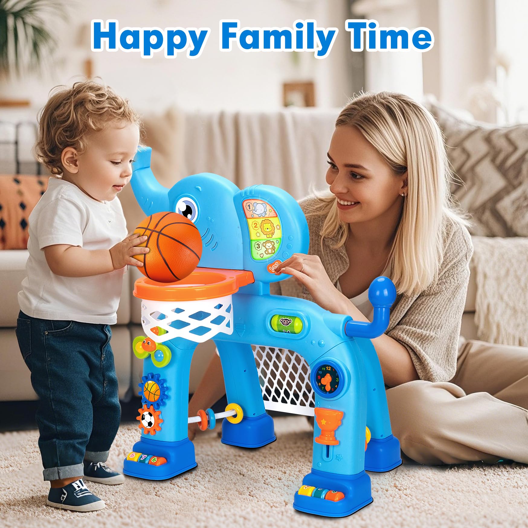 GMAOPHY clock-rotating-shape demonstrates shapes and time concepts through interaction.