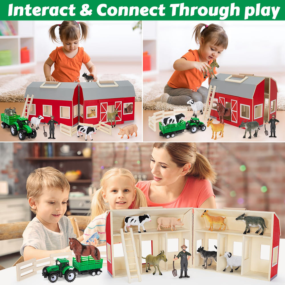GMAOPHY educational farm playset supports early learning through hands-on interaction.