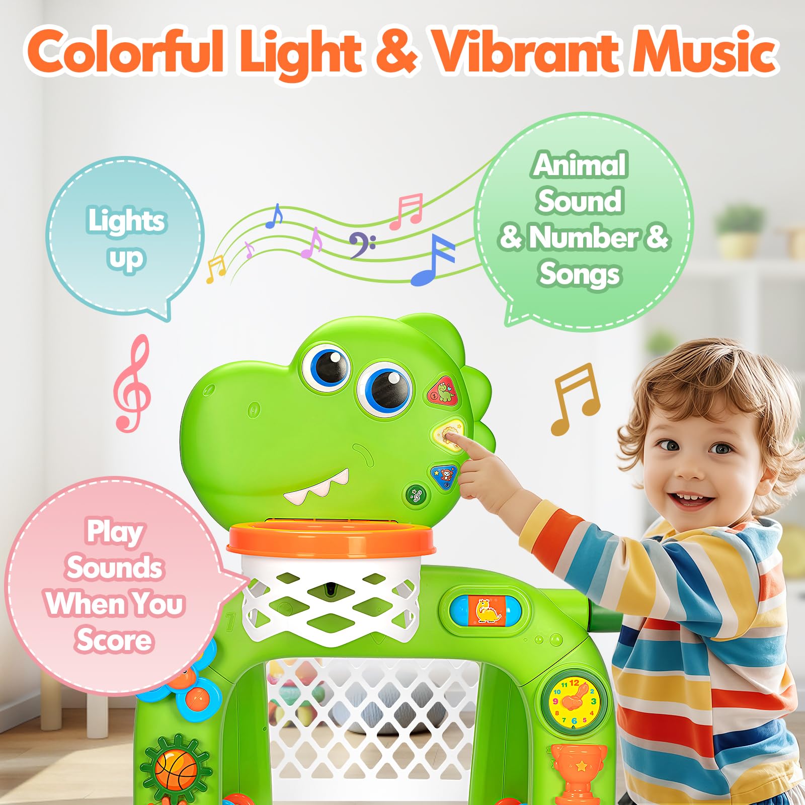GMAOPHY spinning gears and trophy slider boost fine motor skills.