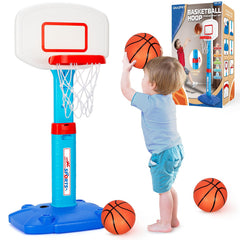 GMAOPHY toddler basketball hoop fully assembled for family playtime