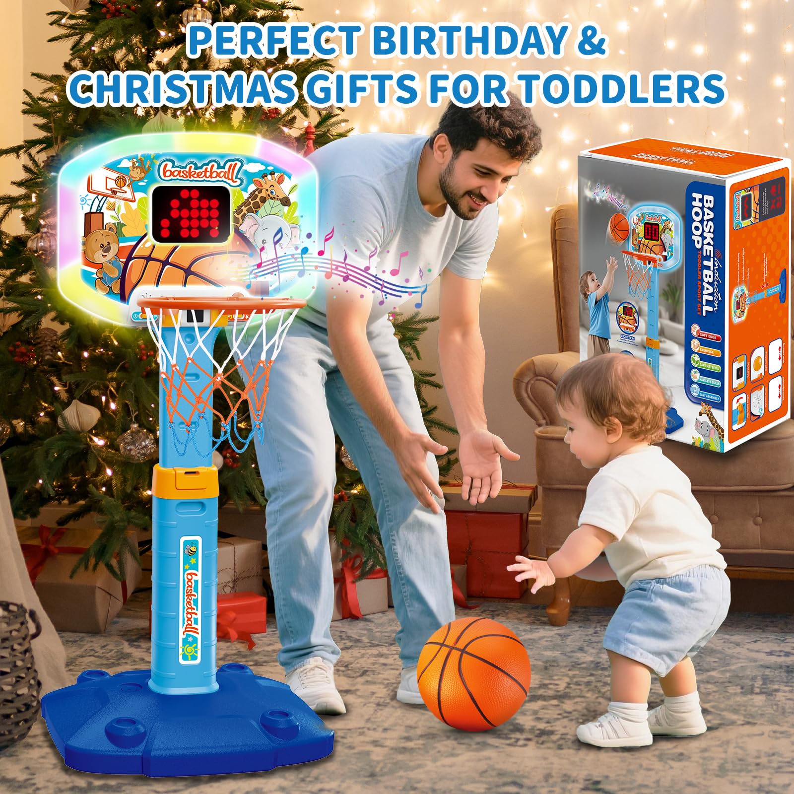 GMAOPHY ABS plastic construction keeps the toy lightweight yet durable.