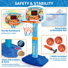 GMAOPHY toddler hoop supports family play indoors or outdoors.