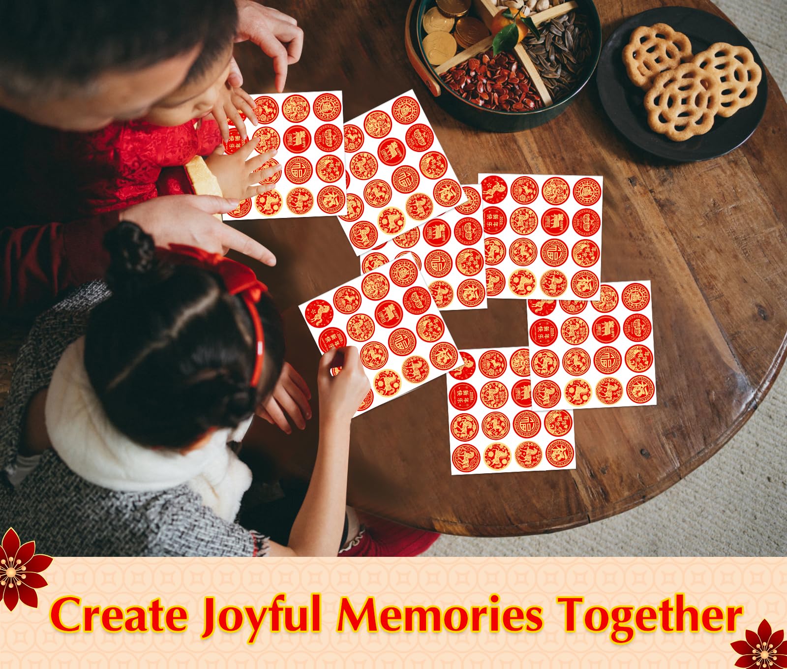 GMEMNOV ten sheets of sixteen designs enable versatile holiday crafts