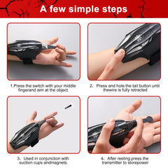 GMNIDO Spider Web Shooter ideal for cosplay, parties, and playful gifts.