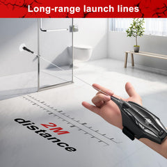 GMNIDO Spider Web Shooter demonstrating easy one-handed launch and quick retraction.