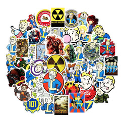 GMVAESKY Fallout stickers on bottle provide waterproof decoration for daily use.