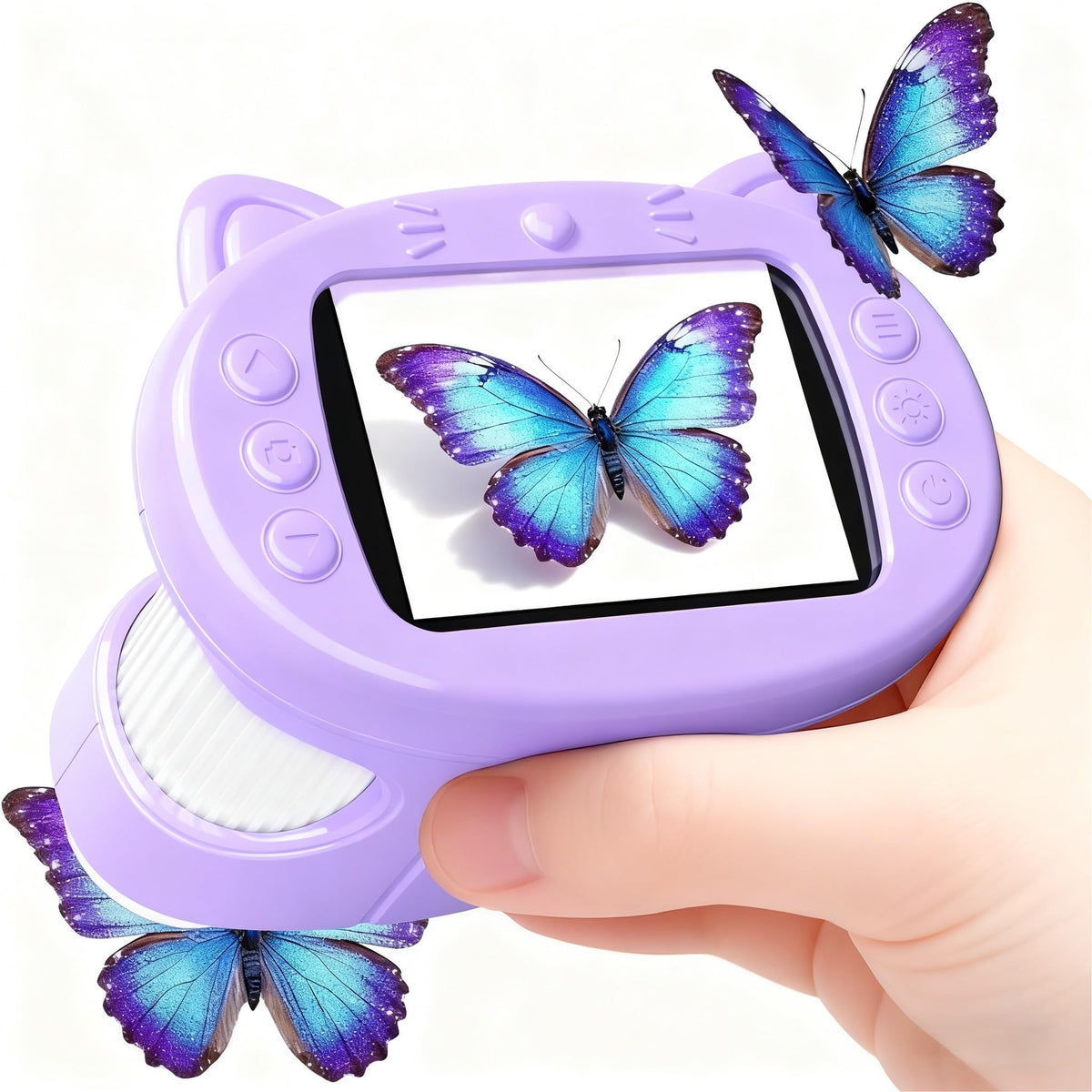 GMYGBY 1000X handheld microscope in compact design for on-the-go science.