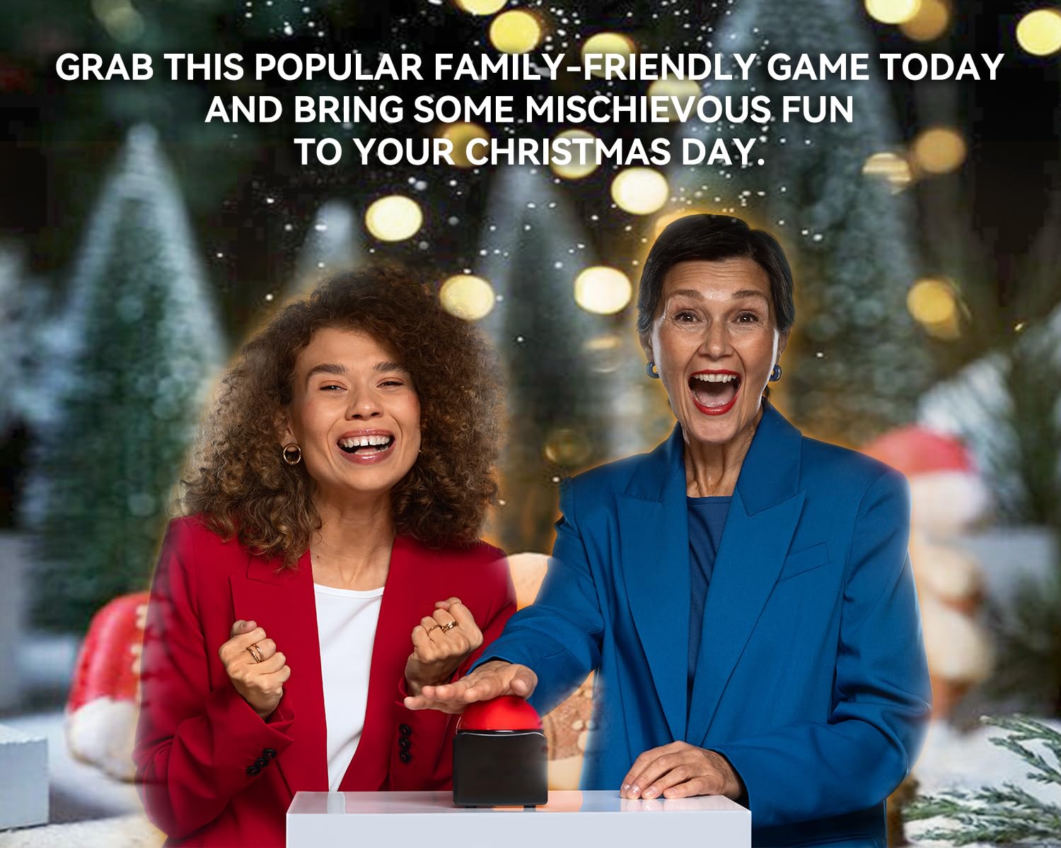 GNATV Christmas Friendly Feud Game eco-friendly premium paper enhances durability