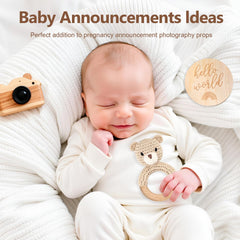 Gnigpclo handmade crochet artisan bear rattle showcases craftsmanship