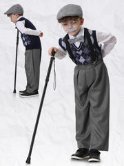 Gnodio moustache eyebrow set for quick age transformation