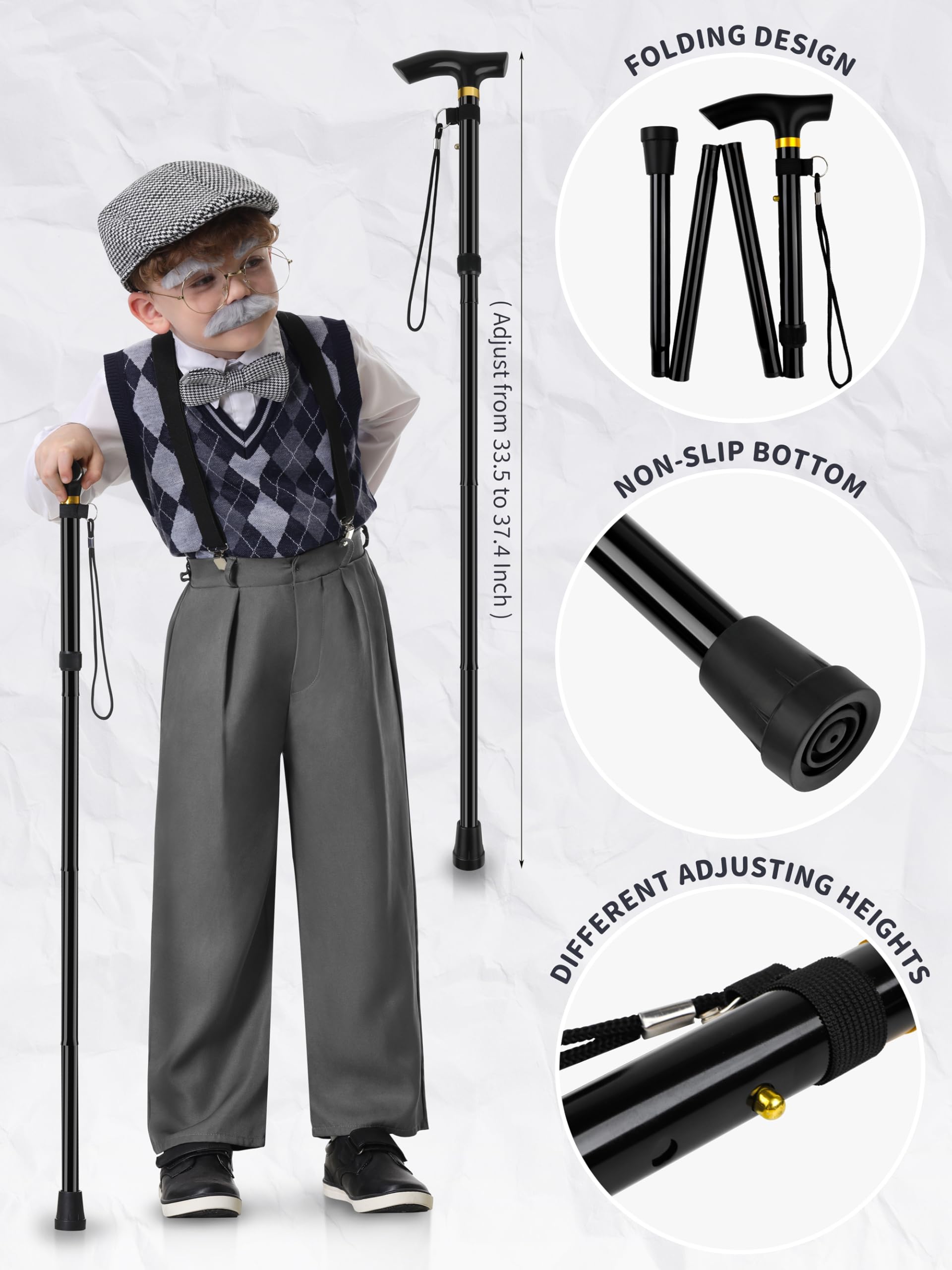 Gnodio old man hat completes the 100th day look