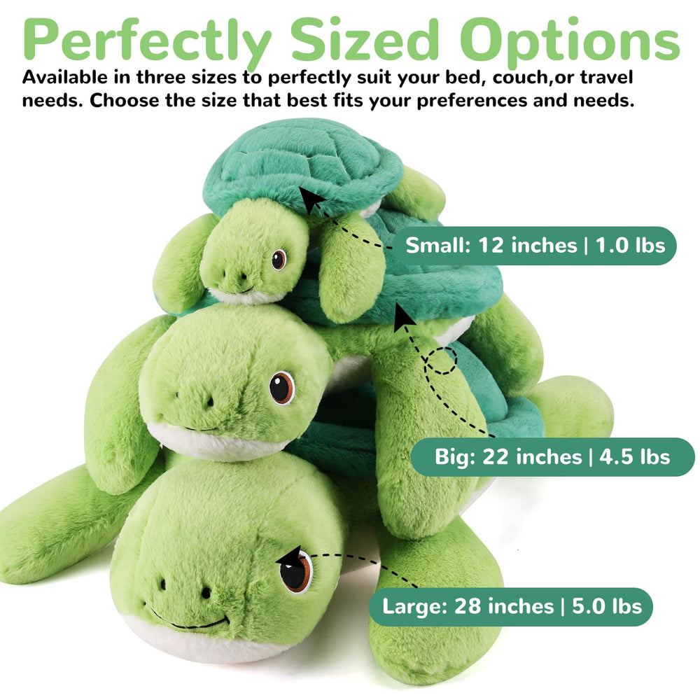 gnomantic sea turtle plush pillow offers warm comfort for naps and relaxation