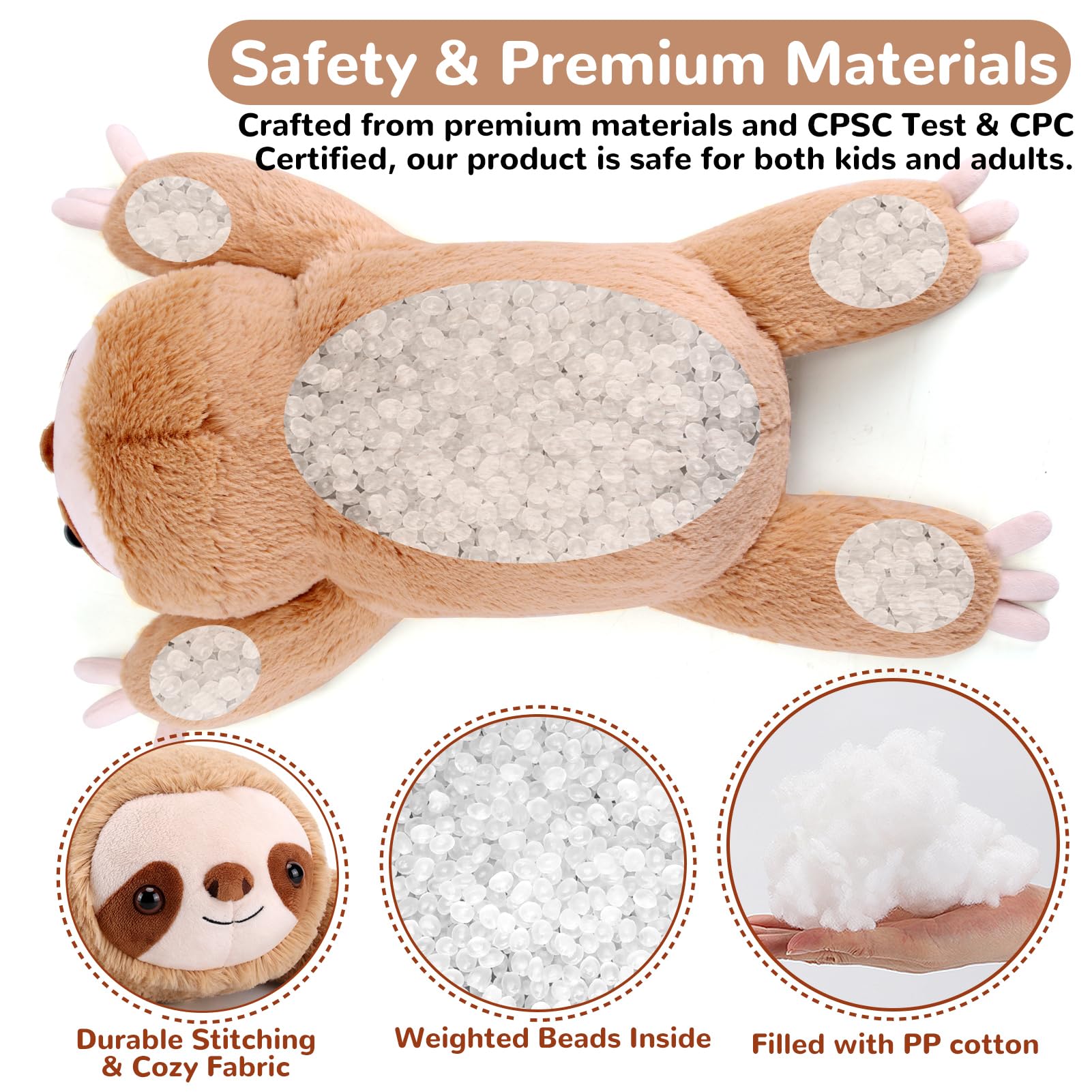 Gnomantic sloth cute face highlights approachable, comforting companionship for all ages.