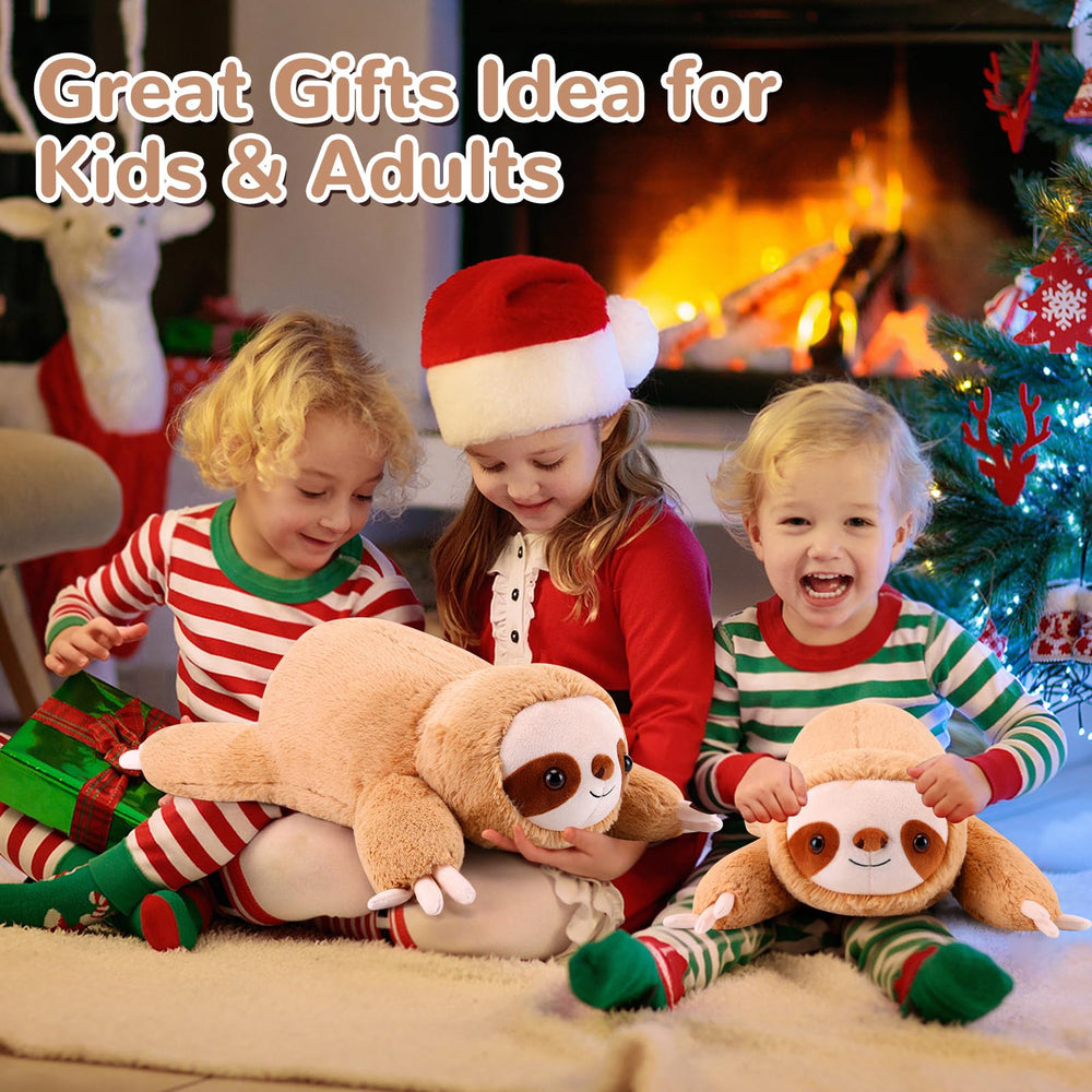 Gnomantic Sloth weighted plush suits kids and adults for cozy moments.