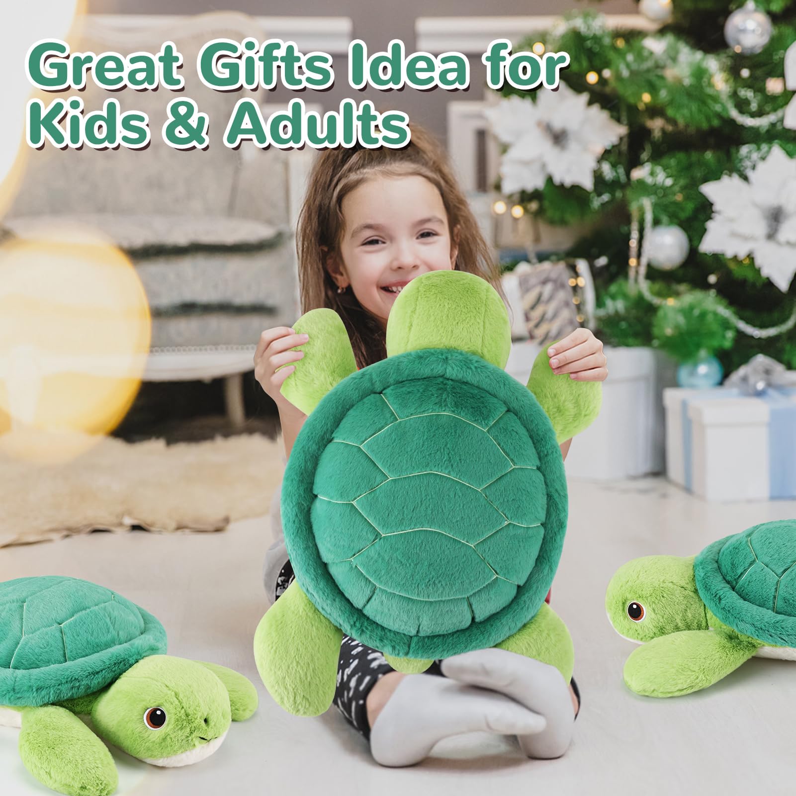 gnomantic turtle weighted toy enhances calm, cozy evenings at home