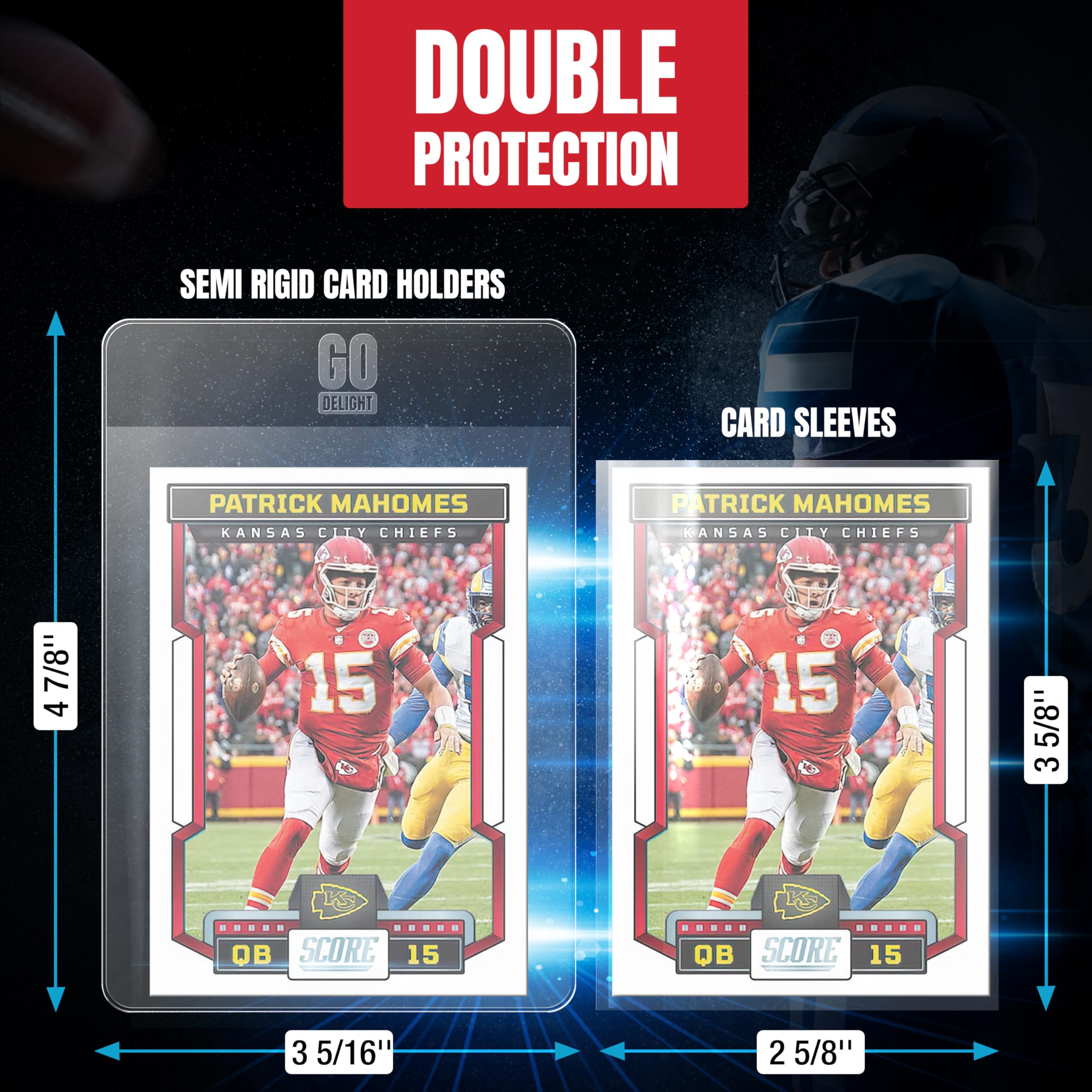 GO DELIGHT soft sleeves bundle adds gentle protection