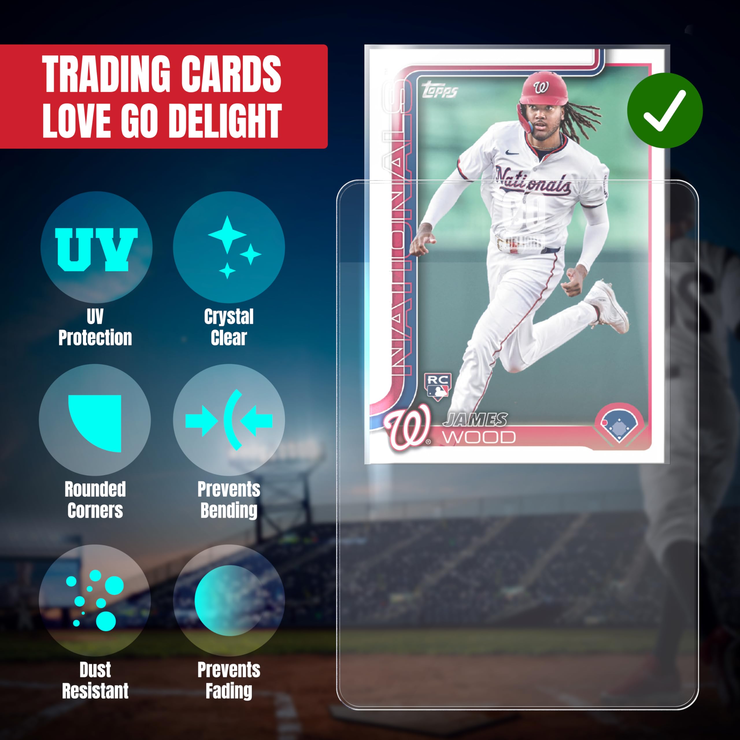 GO DELIGHT universal compatibility fits PSA, BGS, SGC, and CSG cards