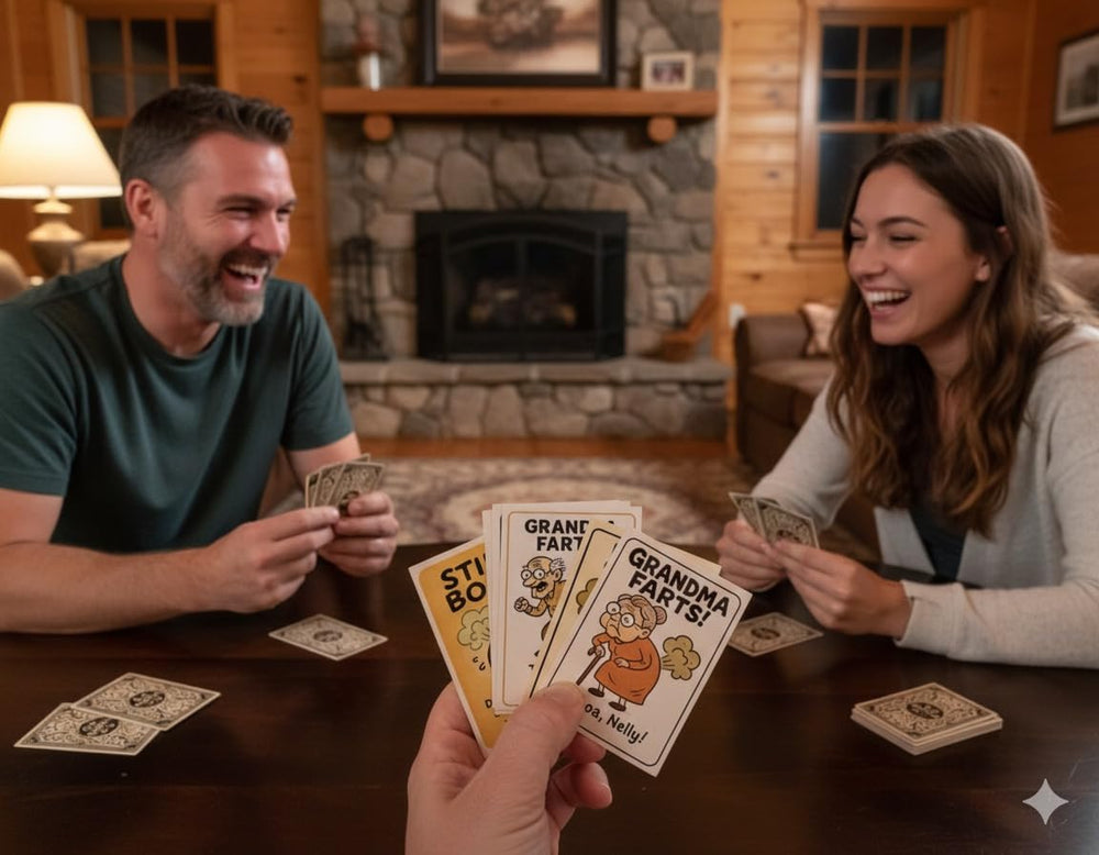 Go Farts! Dad Farts card adds silly cheer to mixed-age gatherings