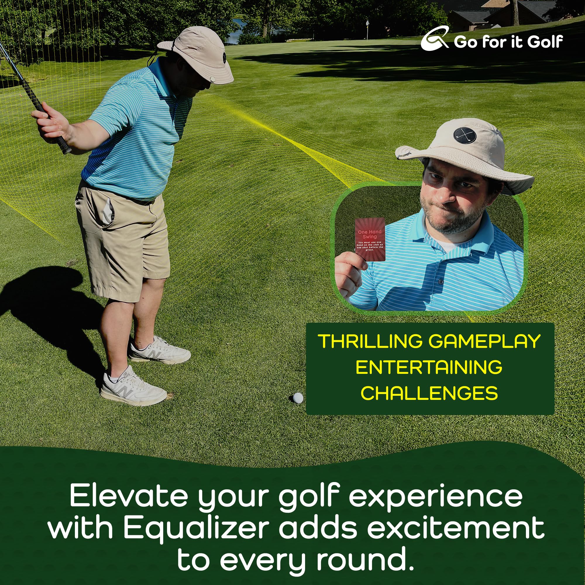 Go For It Golf Equalizer beginner and pro-friendly game for any round