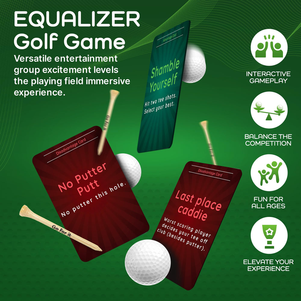 Go For It Golf Equalizer interactive play enhances strategy on each hole
