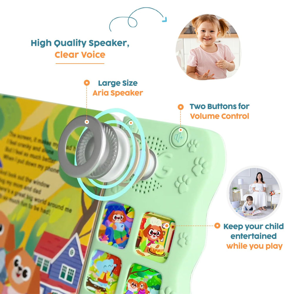 GO GO 10 songs play button makes learning musical and fun