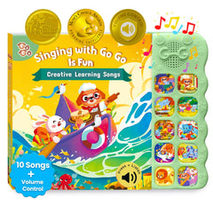 GO GO Creative Activity Nursery Rhymes cover with inviting colors for toddlers