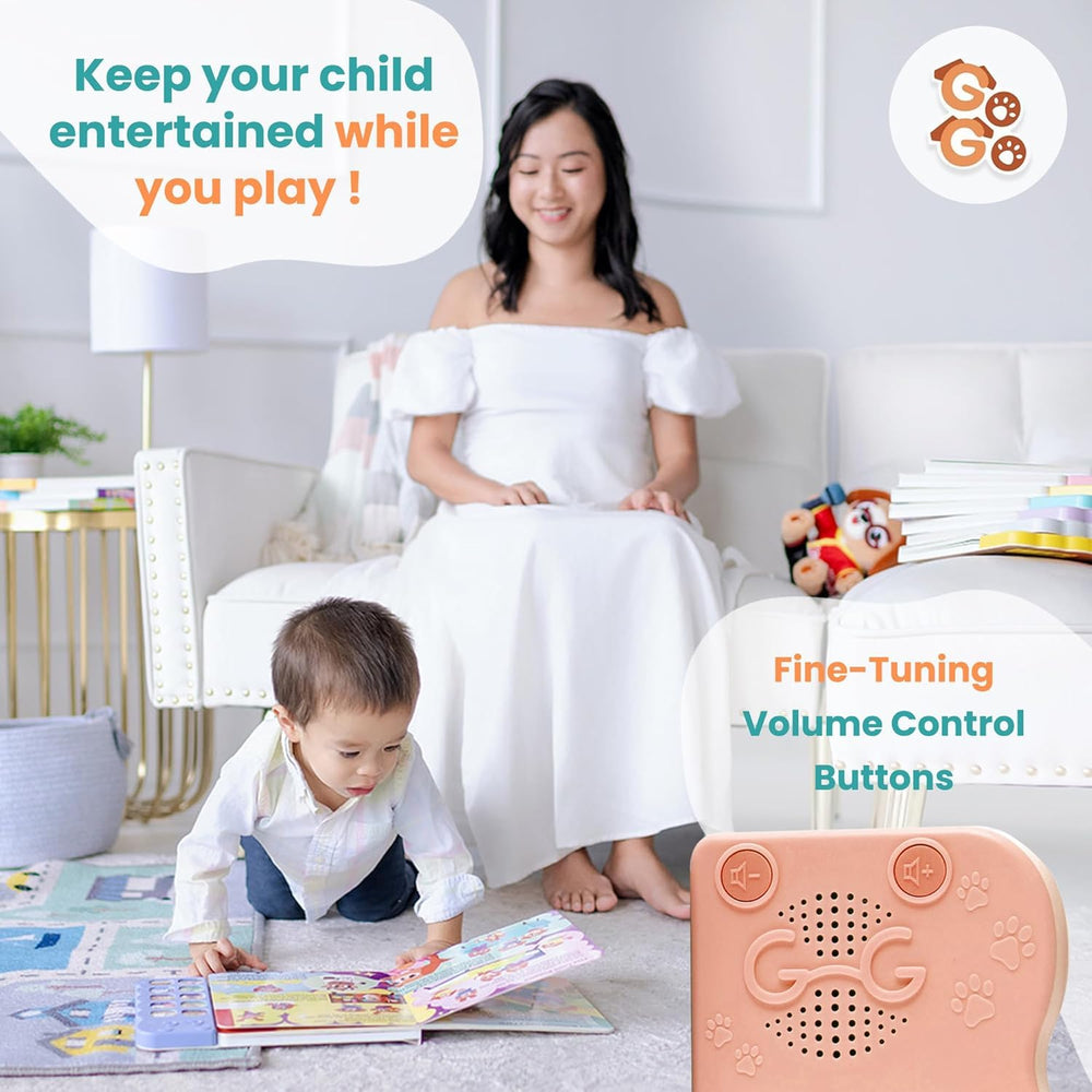 GO GO Songs of Creation and Praise adjustable volume for comfortable listening.