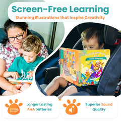 GO GO tear-resistant pages endure curious little hands during play