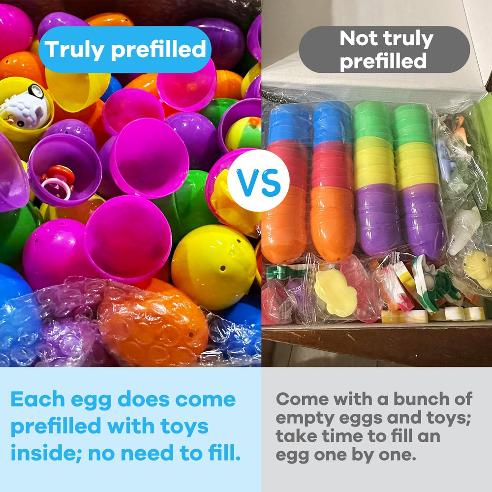 GOAUS random-color eggs ready for festive Easter egg hunt excitement