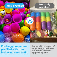 GOAUS random-color eggs ready for festive Easter egg hunt excitement