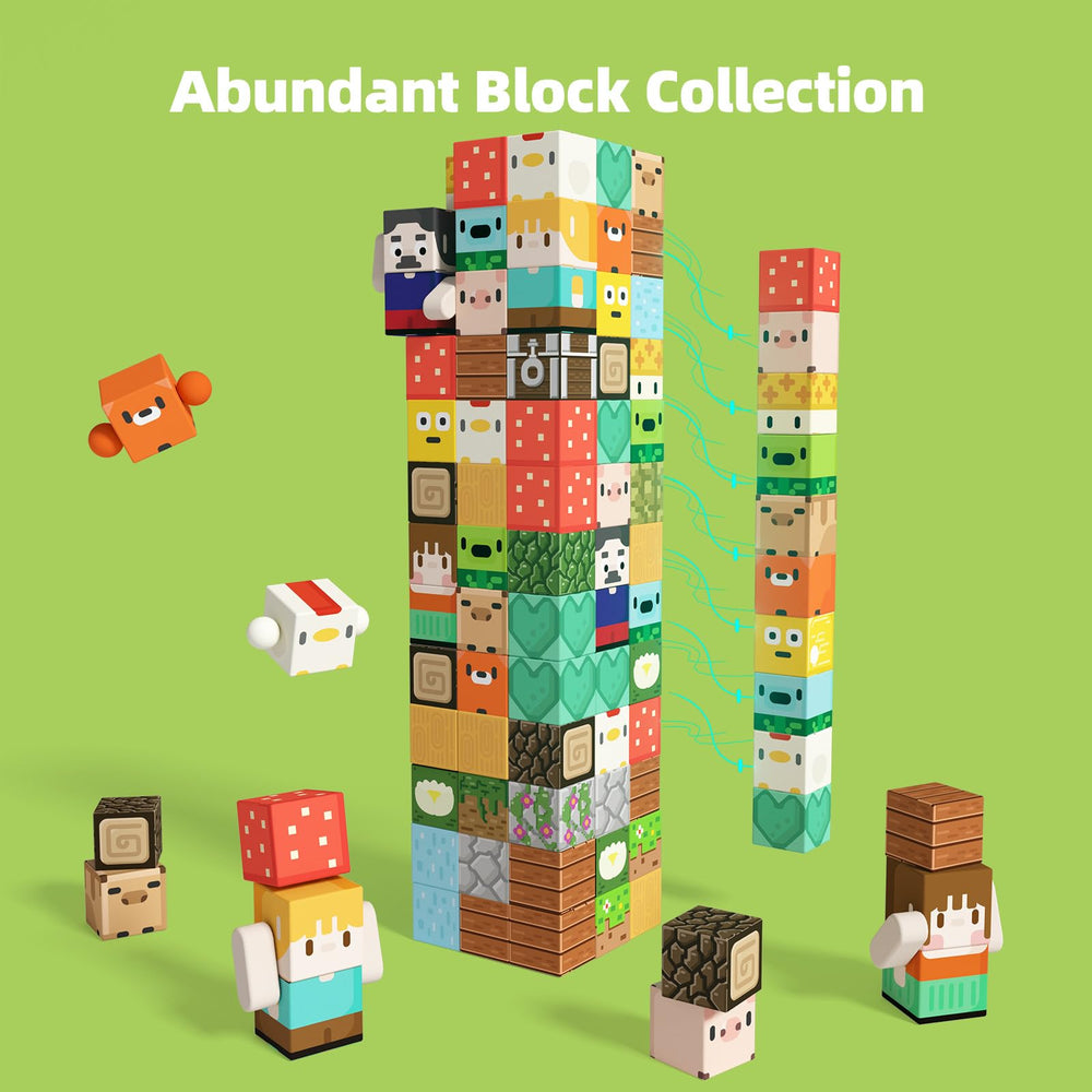 GobiDex compatible with many block sets broadens creative play options.