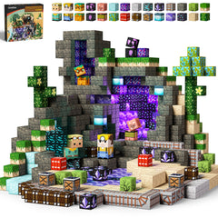 GobiDex Gemfire Hollow magnetic blocks for creative STEM play and cooperative building fun.