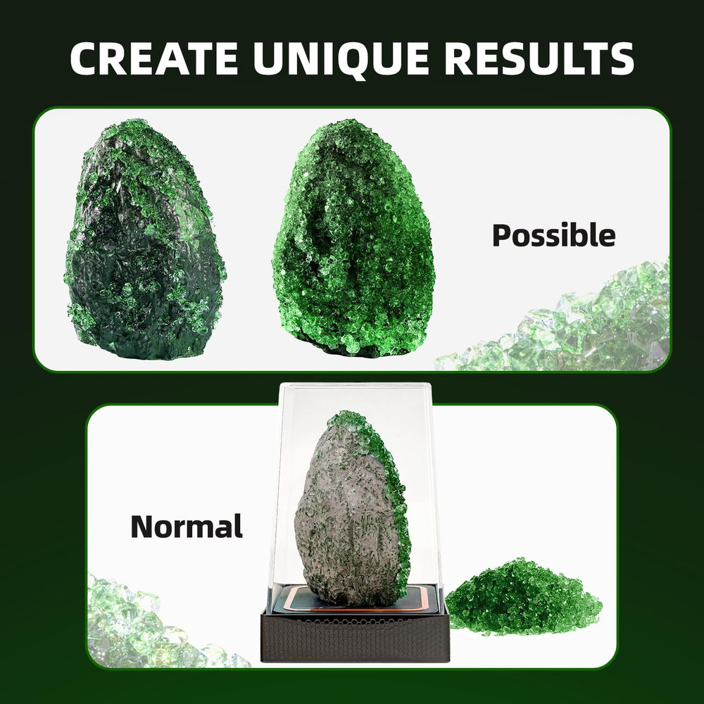 GobiDex Geodes plant-based dyes provide safe natural colors for crystals.