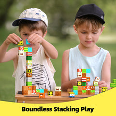 GobiDex magnetic attachments provide secure connections for bold, stable builds.